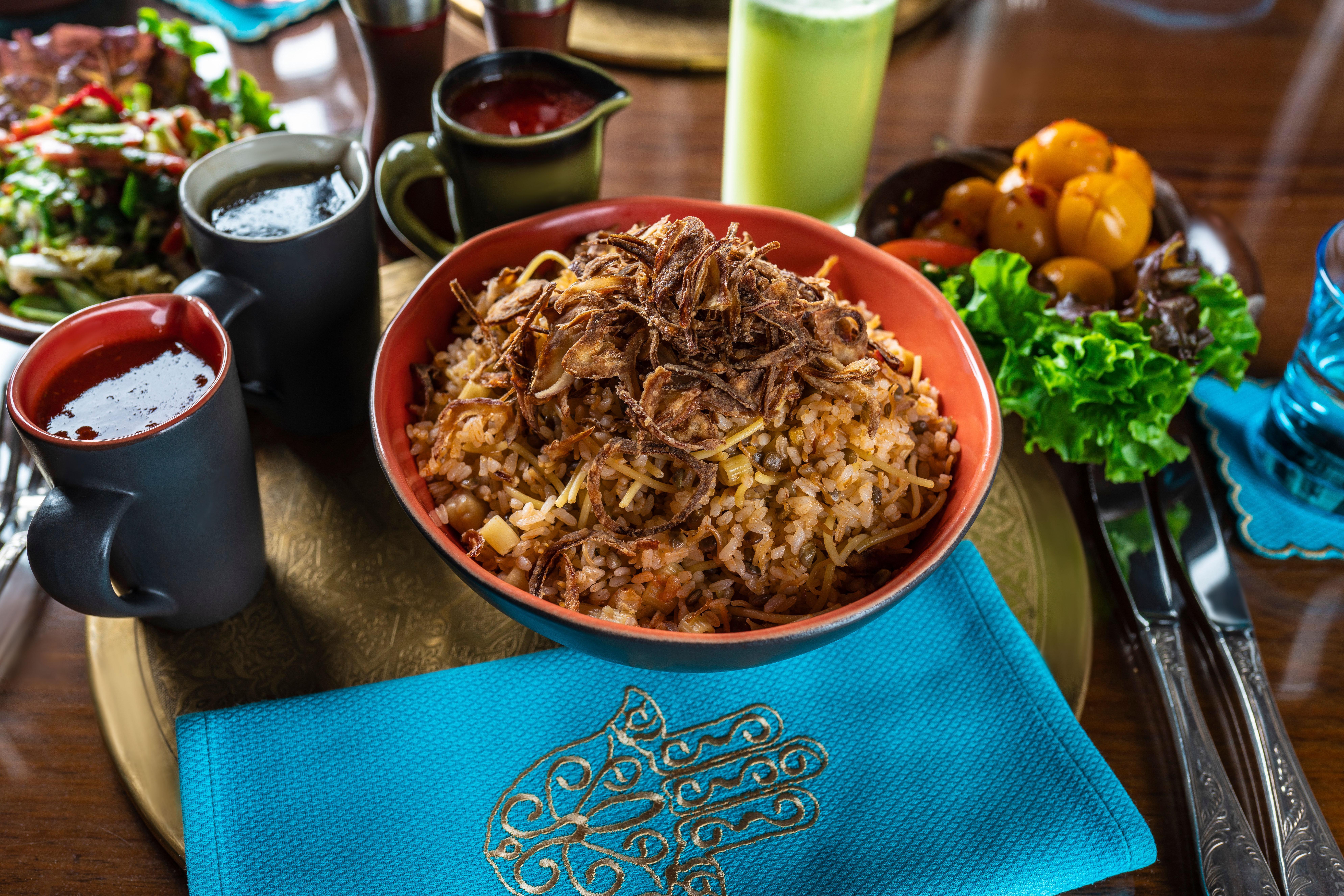 开罗城市之星洲际酒店 外观 照片 A bowl of shawarma